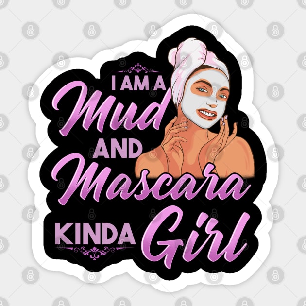 I Am A Mud Mascara | Country Girls At Heart | Country Girls Sticker by Proficient Tees